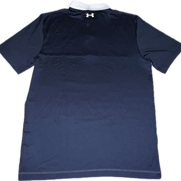 Under Armour Polo golf, Sizes M,L,XL, Color Blue/White - Picture 2 of 5
